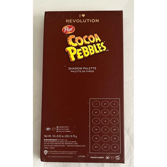 Revolution POST COCOA PEBBLES Eyeshadow Pallet - Picture 3 of 4